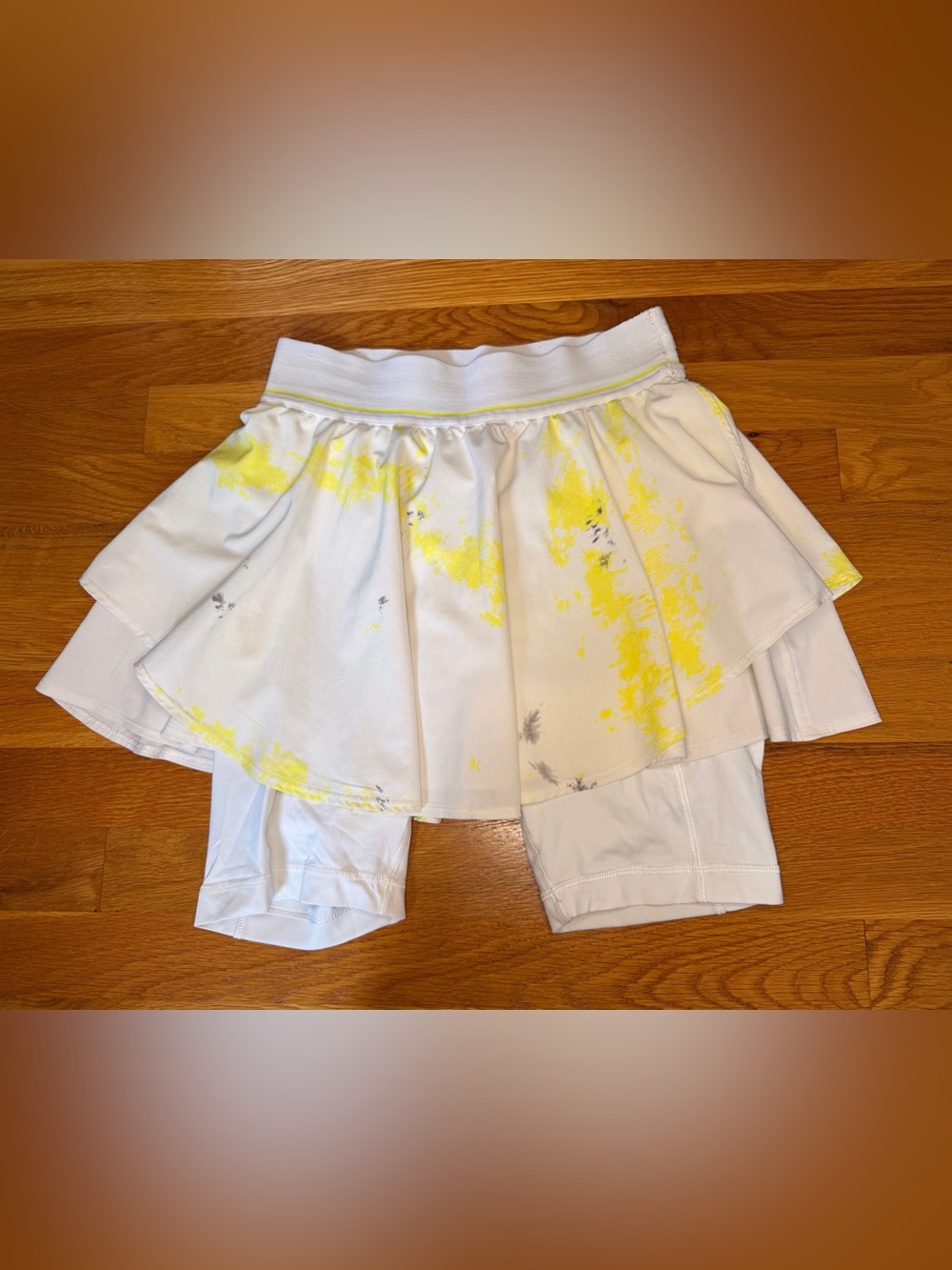 Lululemon Court Rival High-Rise Skirt Extended Liner Electric Lemon 4